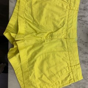 Icees neon yellow Chino shorts